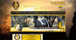Desktop Screenshot of morninggloryranch.org